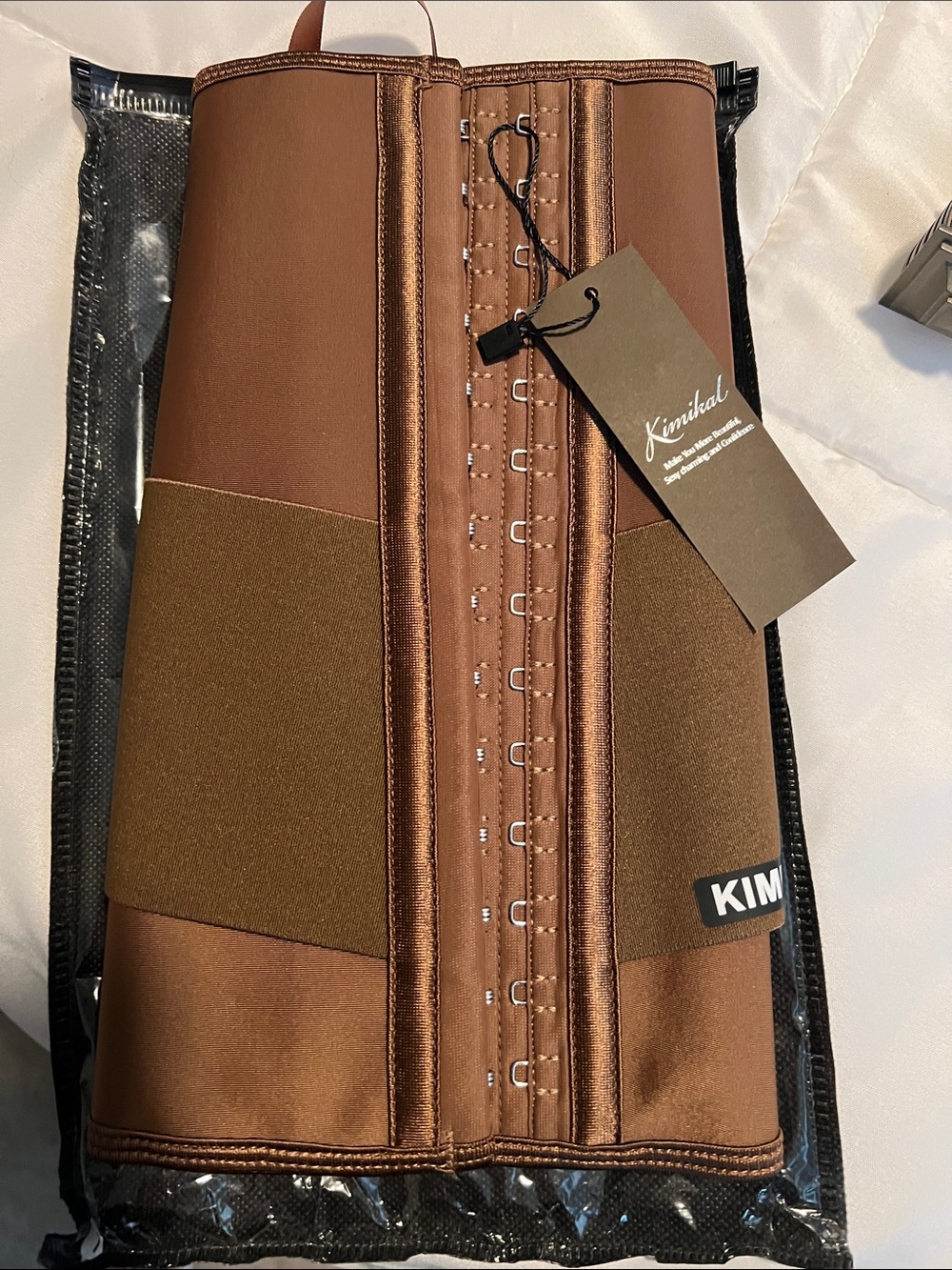 Kimikal Women's Brown Waist Trainer Shapewear